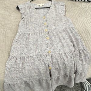 Cute middi sleeveless dress